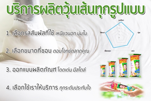 รับผลิตวุ้นเส้น OEM